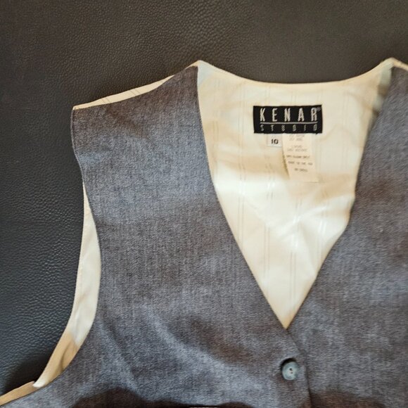 Vintage Kenar Studio Vest - Picture 2 of 4